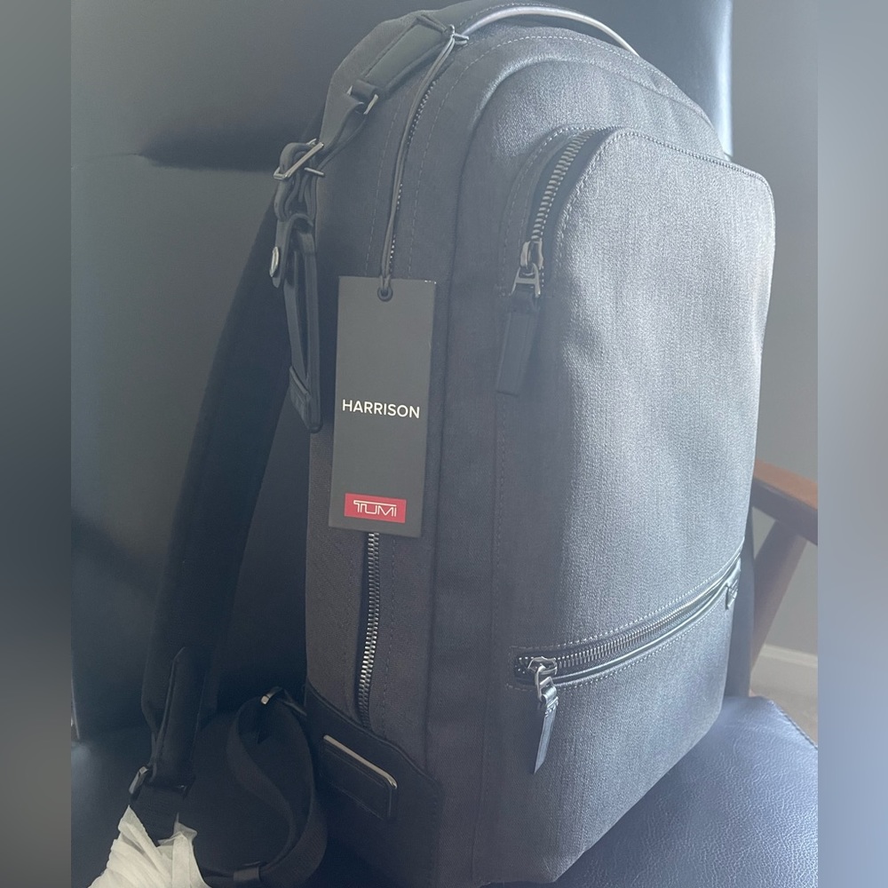 NWT TUMI Harrison Bradner Backpack in Graphite